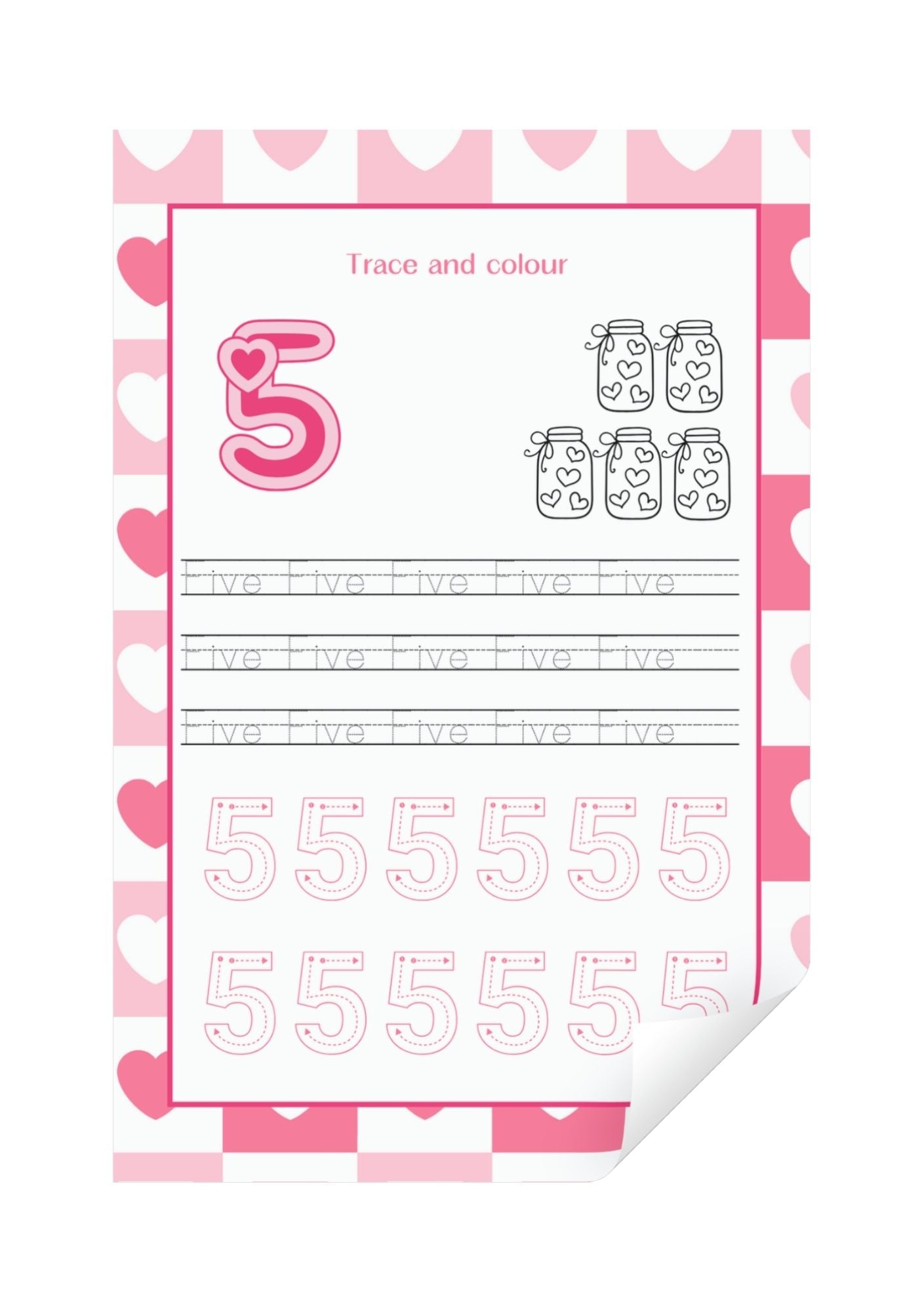 Valentine's Day Activity Bundle Worksheet for Toddlers | Fun & Educational Printable Worksheets for Busy Moms, Teachers & Homeschoolers