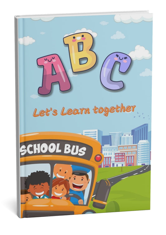 ABC Activity Sheet - "Let’s Learn Together" | Fun & Interactive Alphabet Printable by Smarty Sprouts