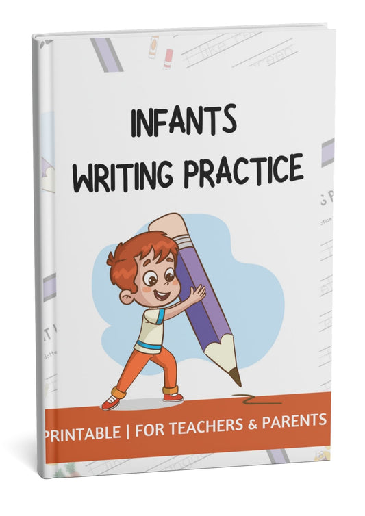 Infant Writing Practice Worksheets | Fun & Engaging Tracing Printable for Early Learners by Smarty Sprouts